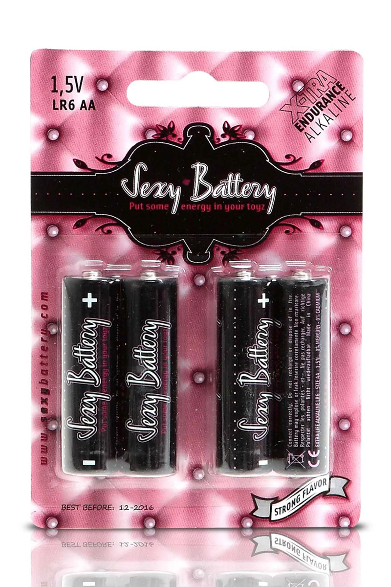 Sexy Battery Piles Aa X4 Adonis Store